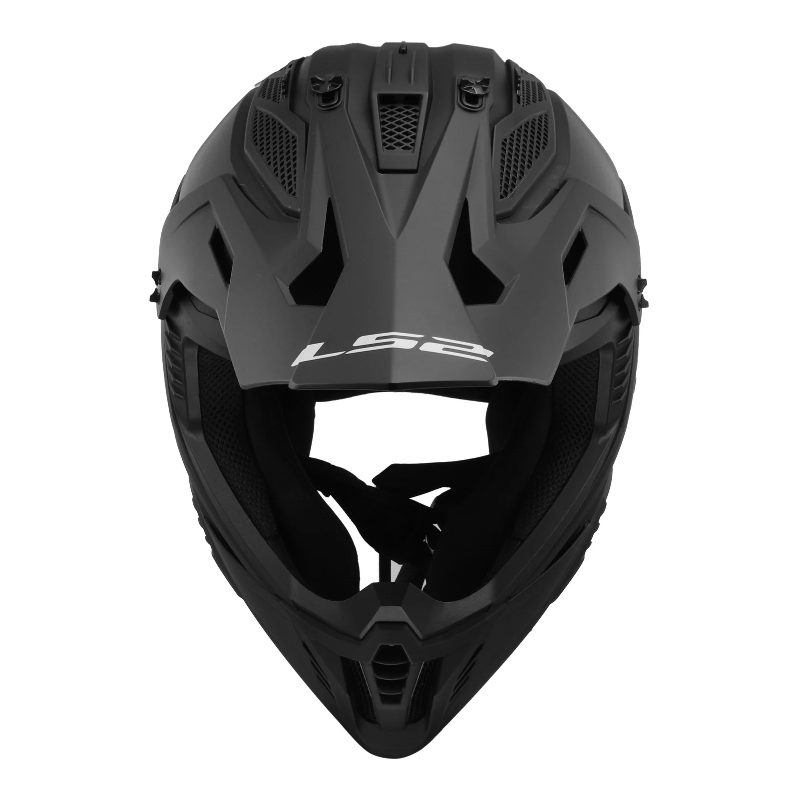 LS2 MX708 Fast II - Matte Black 06 - Image 3