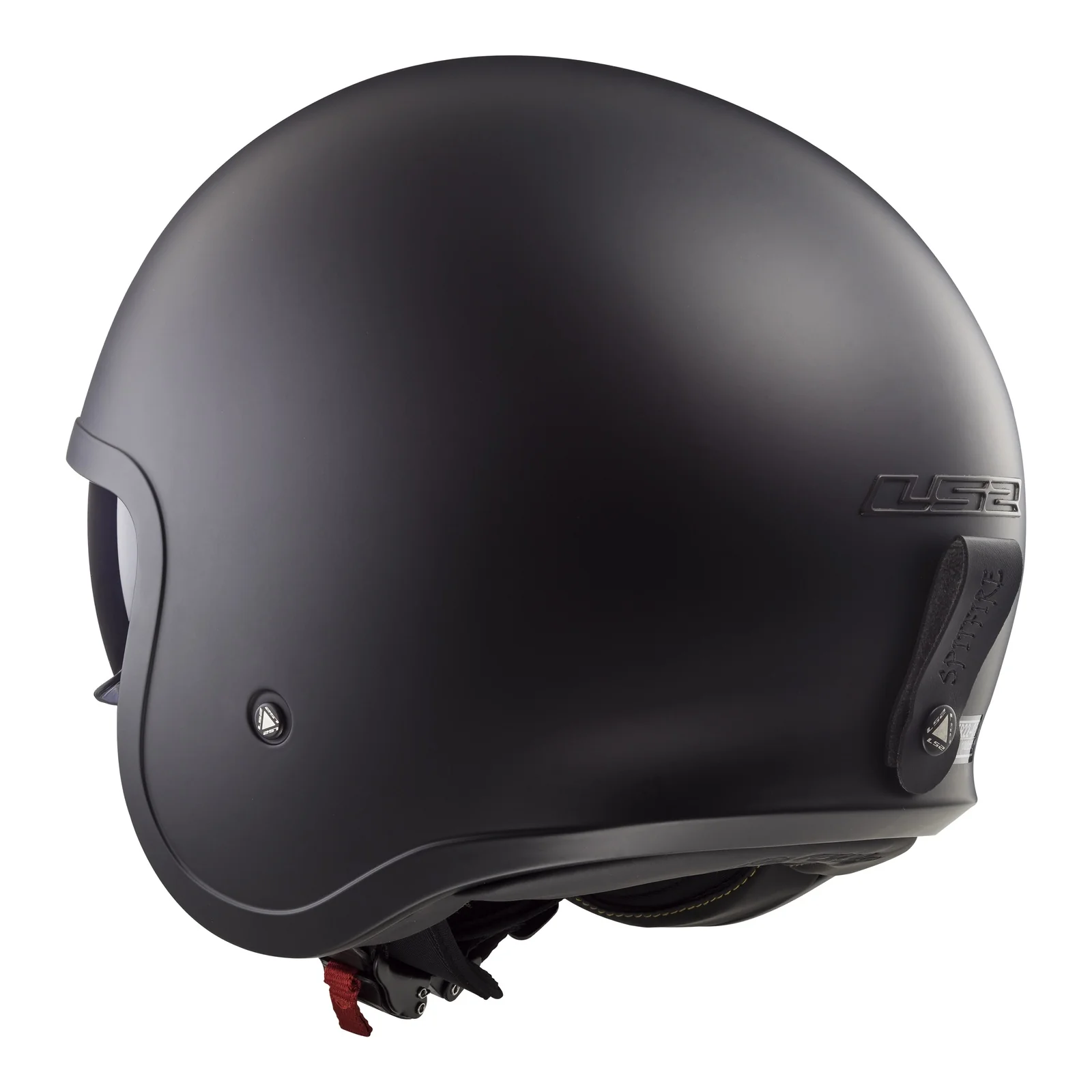 LS2 OF599 Spitfire II Helmet - Matte Black 06 - Image 4