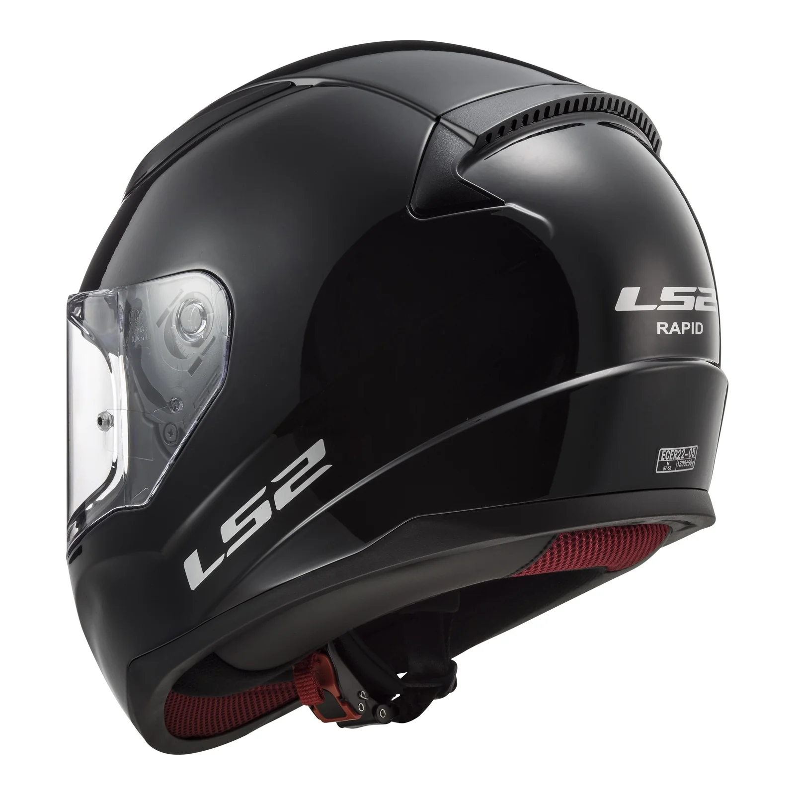 LS2 FF353 Rapid II - Gloss Black 06 - Image 3