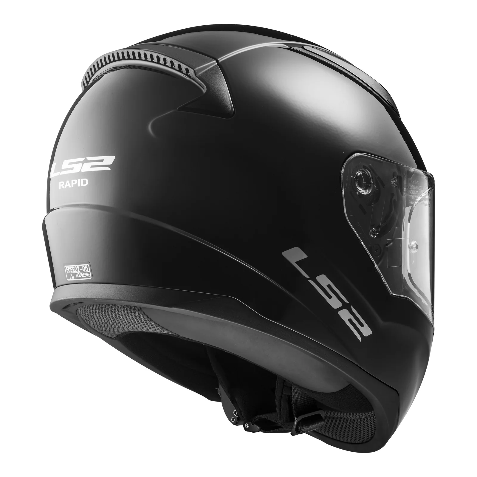 LS2 FF353 Rapid II - Gloss Black 06 - Image 6