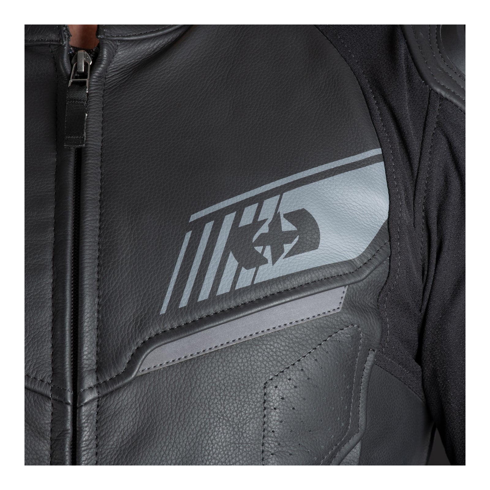 Oxford Cypher 1.0 Leather MS Jacket - Stealth Black - Image 3