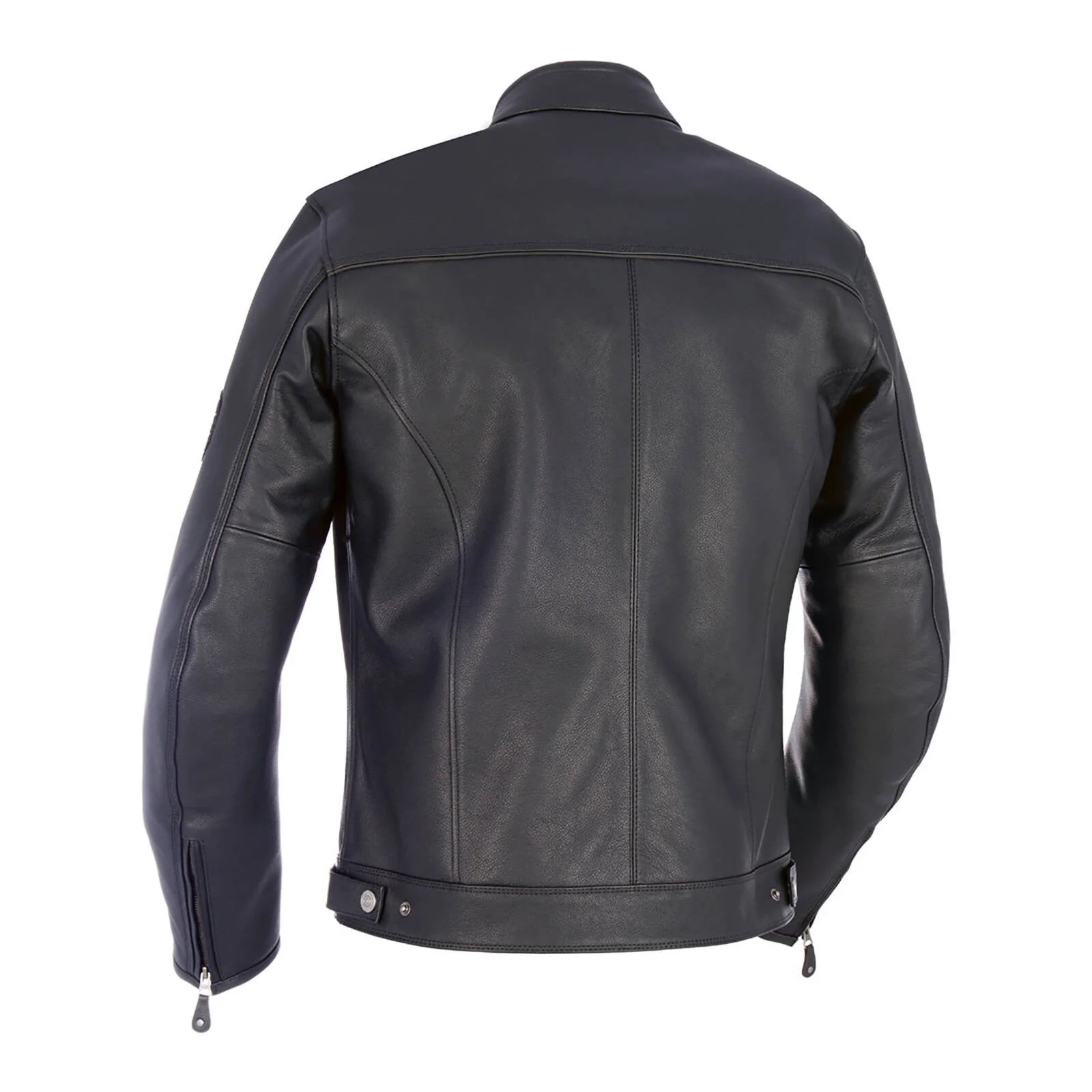 Oxford Walton Leather Jacket - Black - Image 2