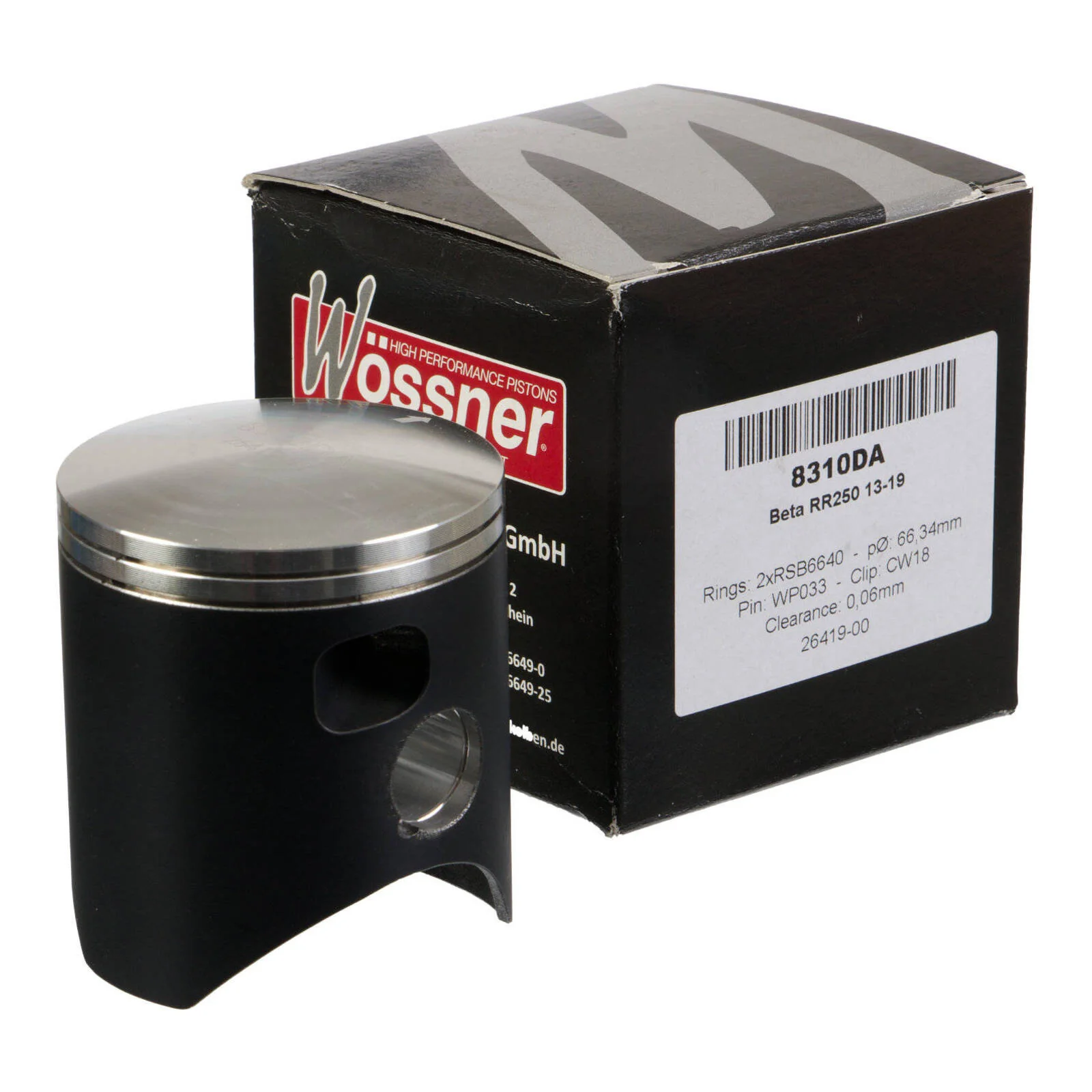 Wossner Piston Beta 250RR 13-19 - Image 2