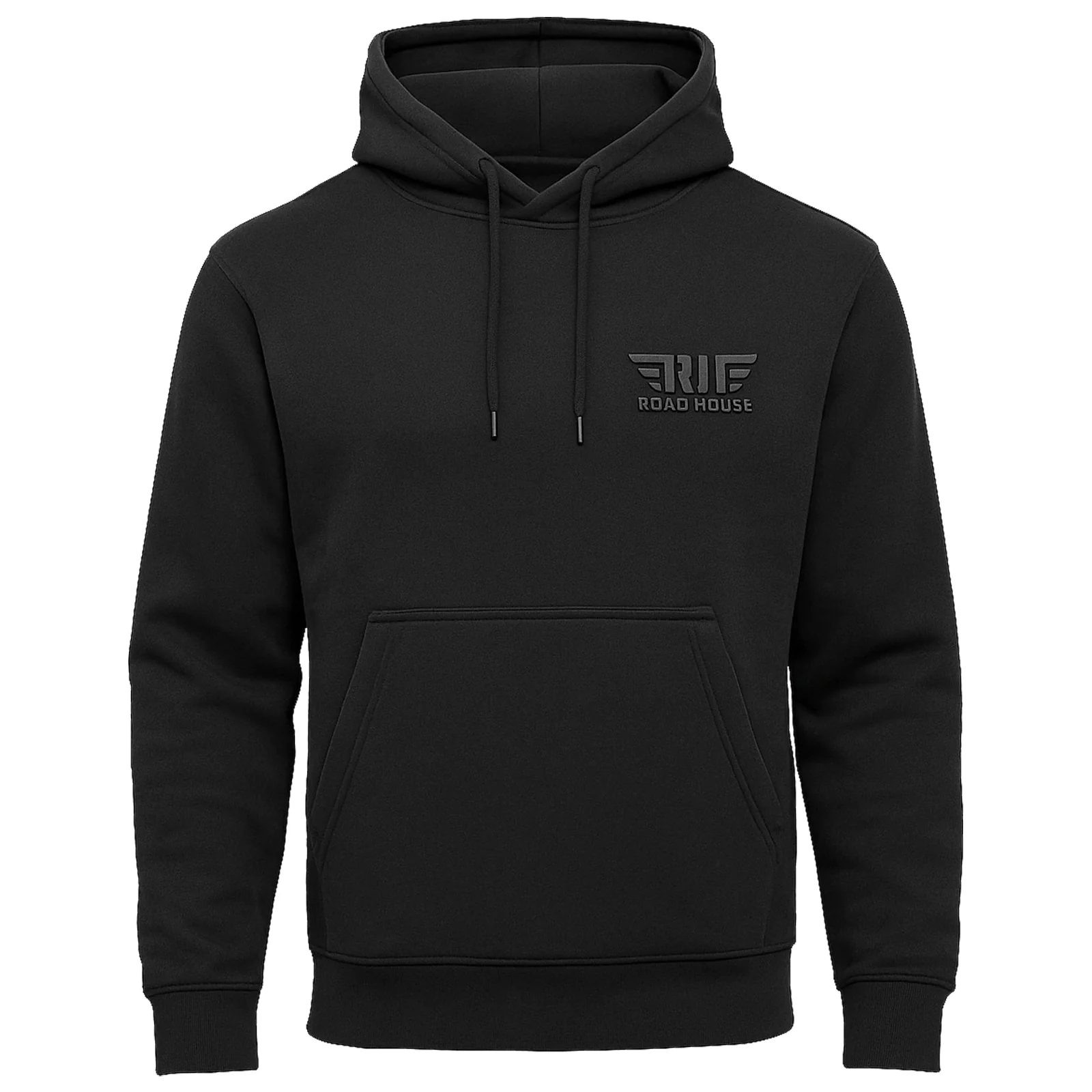 Road House Protective Motorcycle Kevlar Lined Hoodie Black