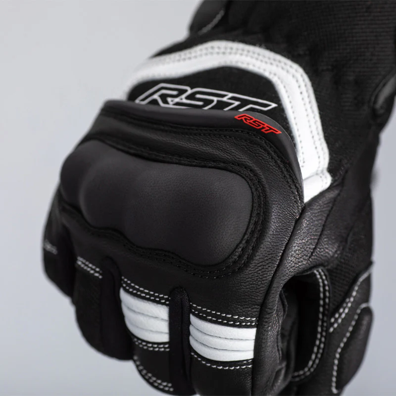 RST Motorcycle Gloves Urban Air 3 Vented Black/White - Image 3