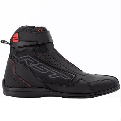 RST Motorcycle Sneaker Boot Frontier CE Lady Black/Red - Image 3