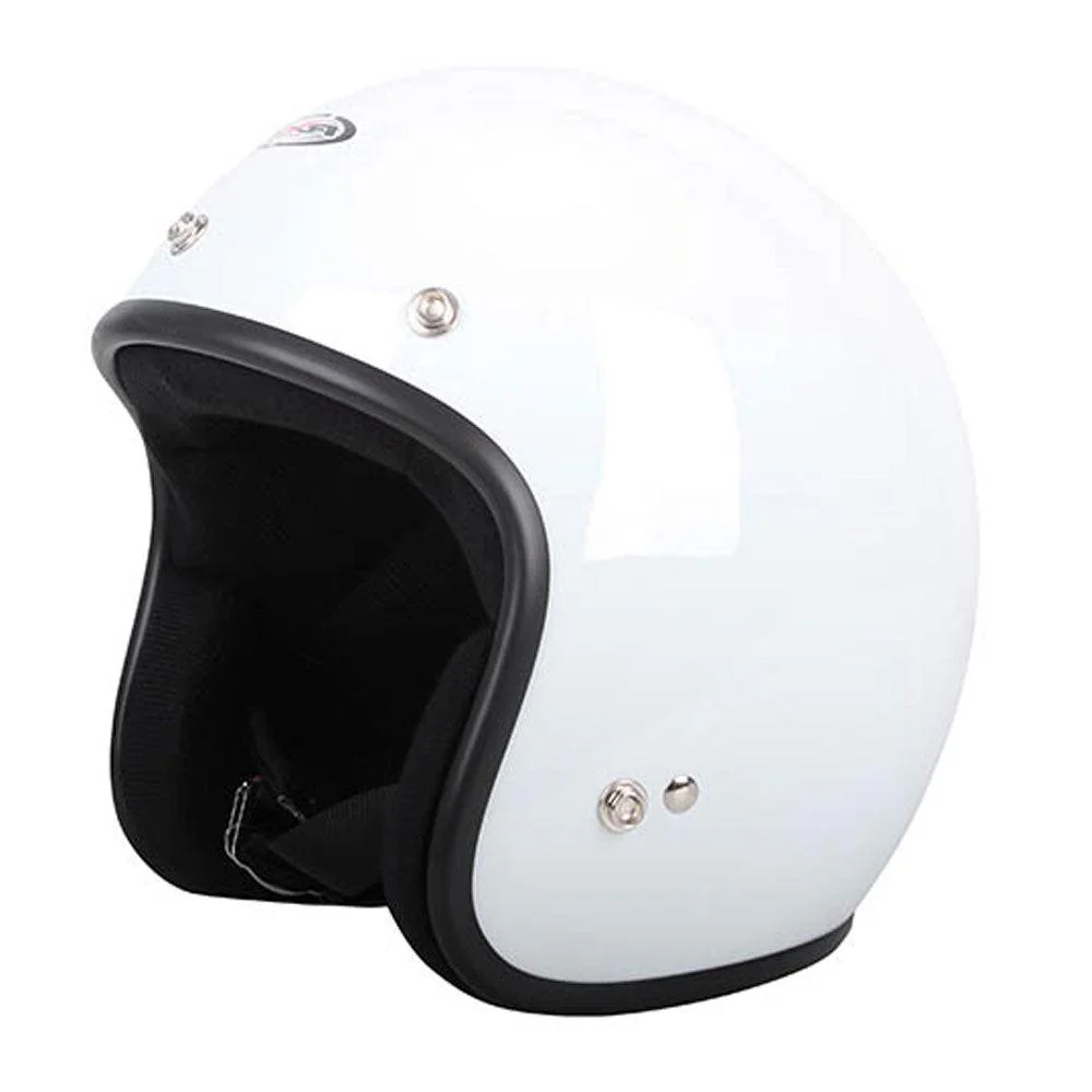 RXT Motorcycle Road Helmet Challenger Open Face White