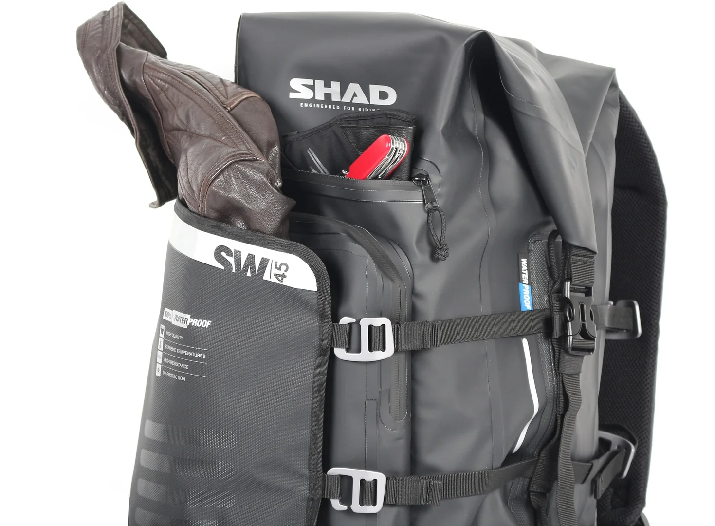 Shad Motorcycle Seat Bag SW45 Series Waterproof 40L - Image 3