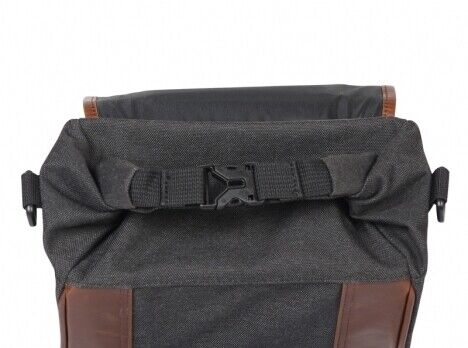 Shad SR38 Cafe Racer Retro Side Bag Brown 10L - Image 5