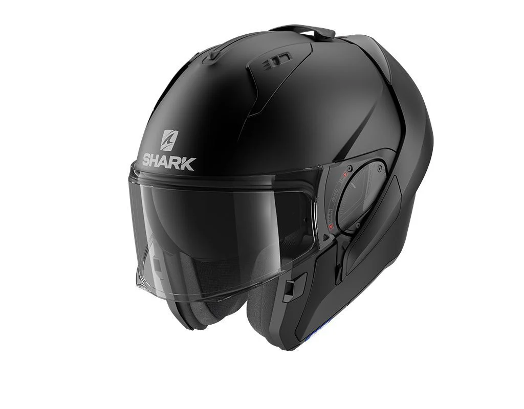 Shark Evo Modular Flip Helmet Matt Black - Image 4