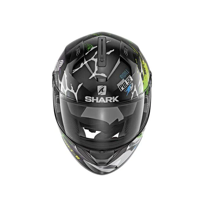 Shark Ridill Drift R Motorcycle Helmet with Internal Visor - Image 3
