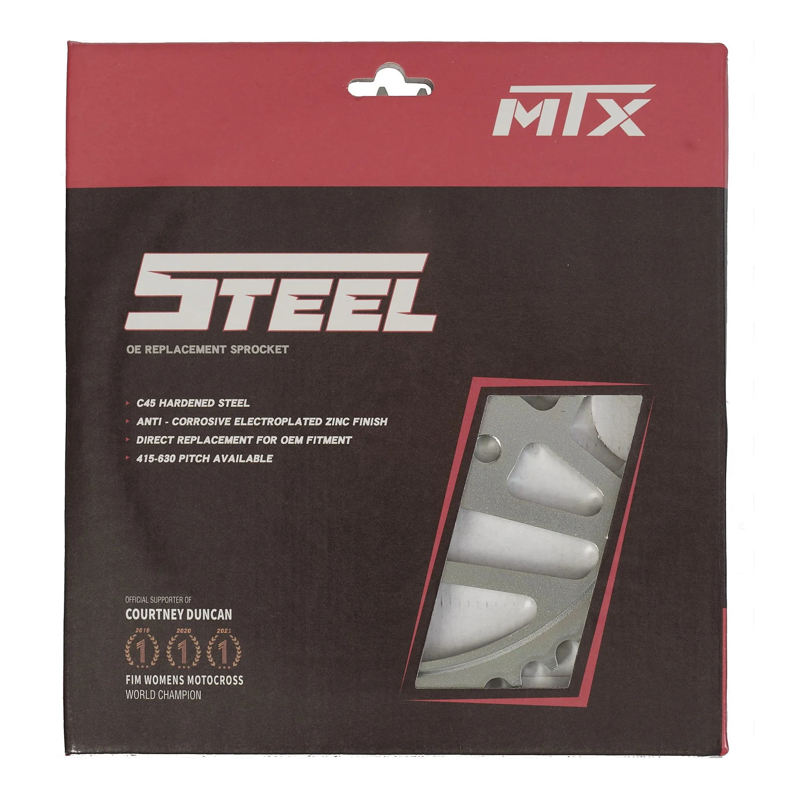 MTX Steel Sur-Ron Rear Sprocket #420 (48T) - Image 2