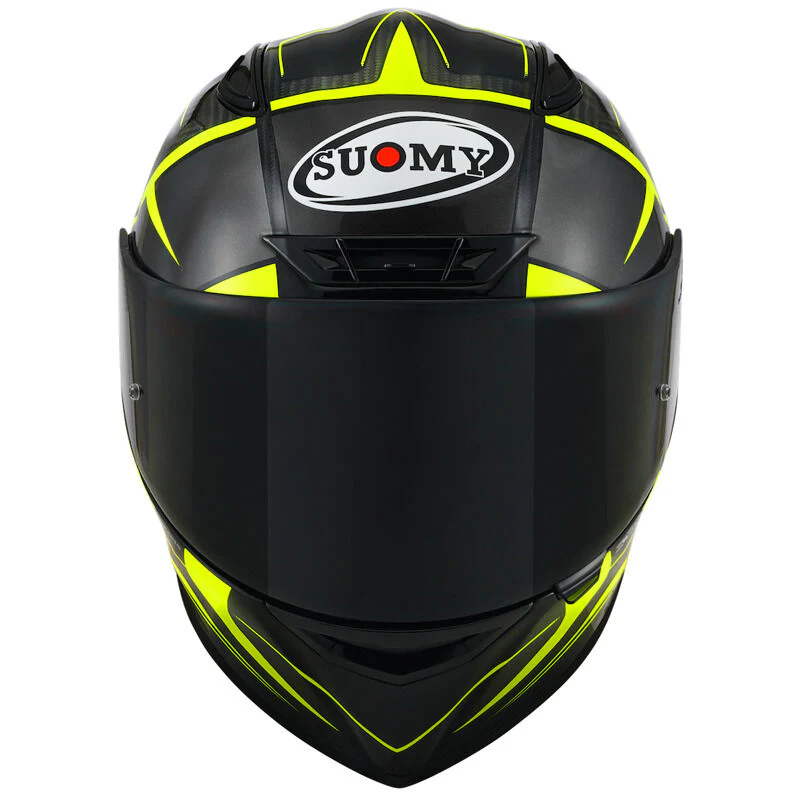 Suomy Motorcycle TX Pro Advance Full Face Helmet E06 Yellow - Image 5