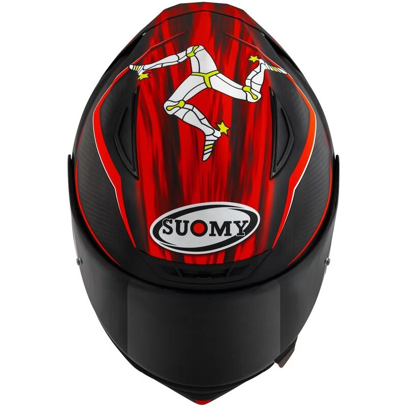 Suomy TX Pro Advance Full Face Helmet E06 Johnson Replica Red - Image 2