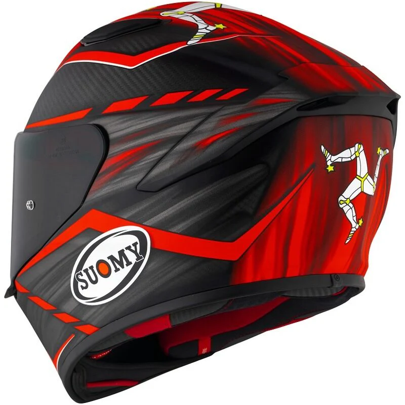 Suomy TX Pro Advance Full Face Helmet E06 Johnson Replica Red - Image 6