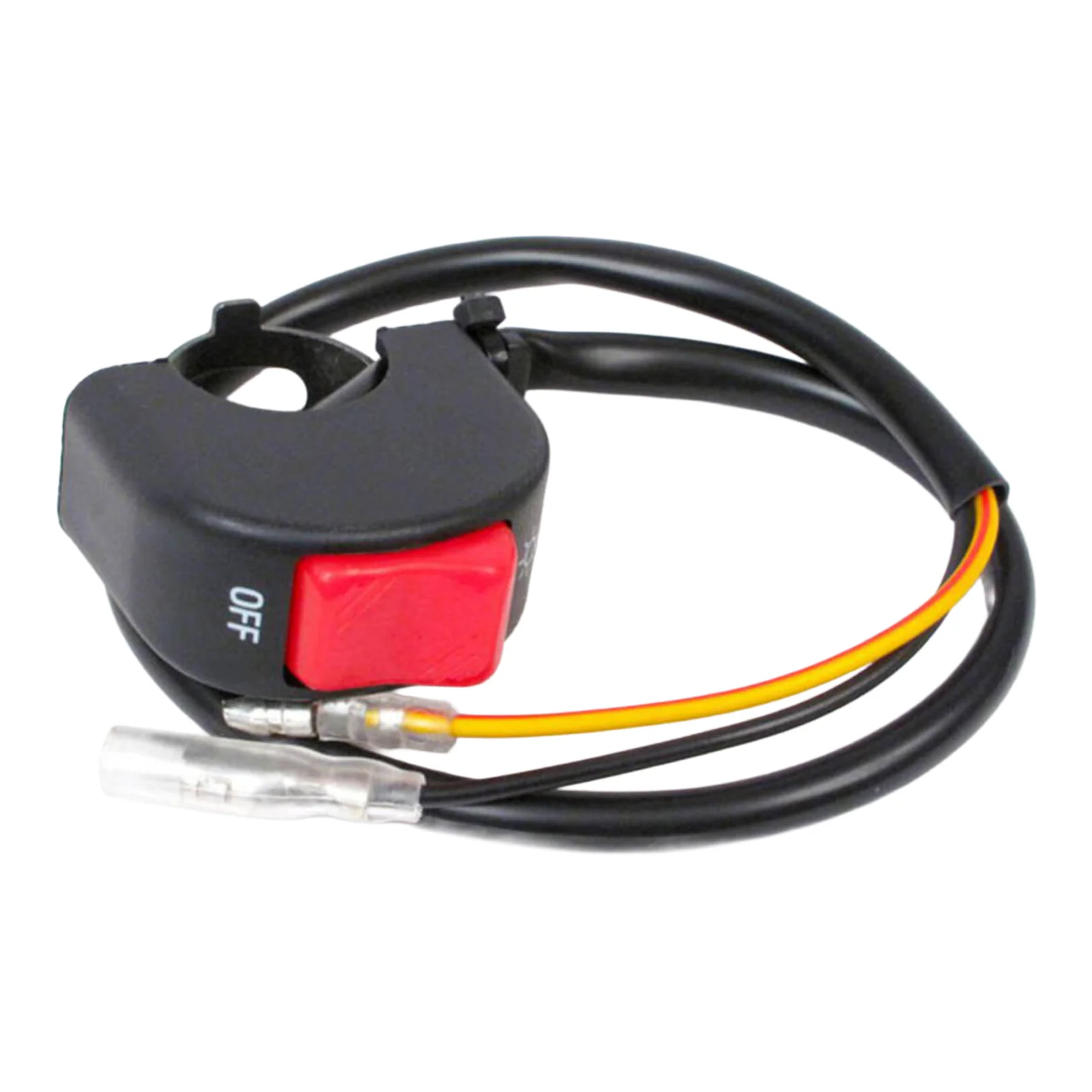 WHITES SWITCH BLOCK HEADLIGHT ON-OFF (20mm) RED TOGGLE - Image 2