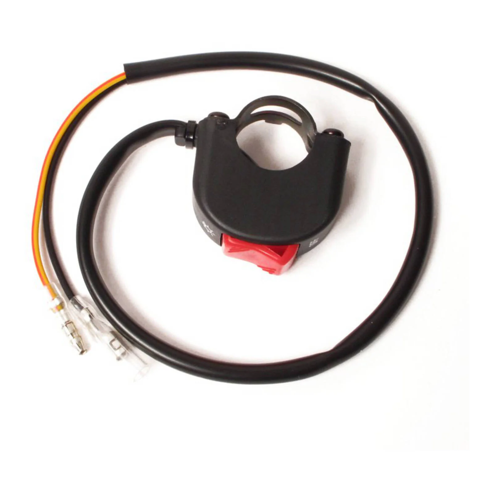 WHITES SWITCH BLOCK HEADLIGHT ON-OFF (20mm) RED TOGGLE - Image 3