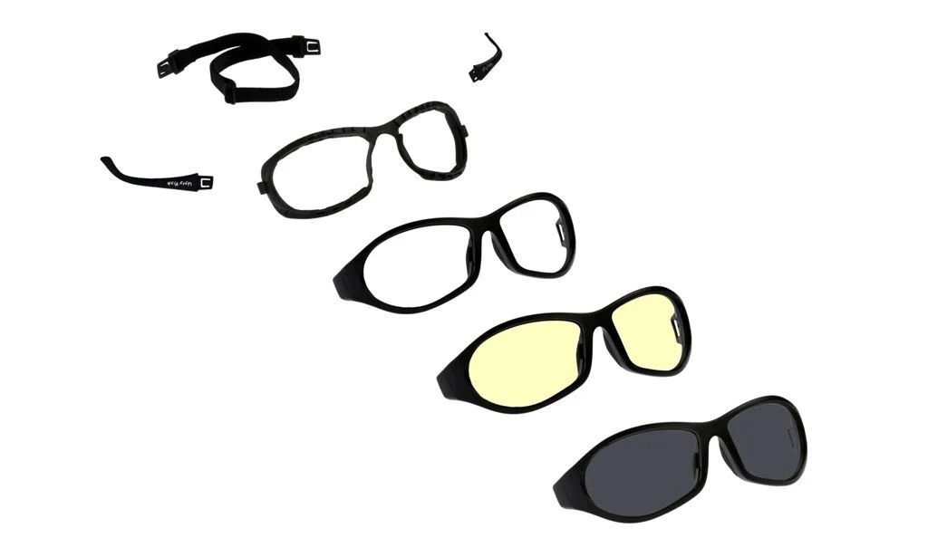 Ugly Fish Cruize 3 Pack Lenses Motorcycle Protective Glasses