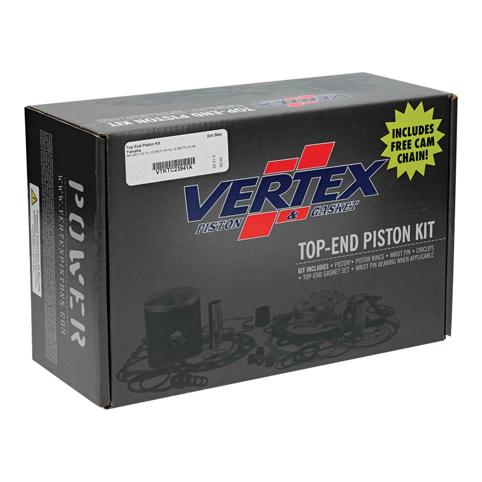 Vertex Top End Rebuild Kit - Forged Piston (A) - Image 5
