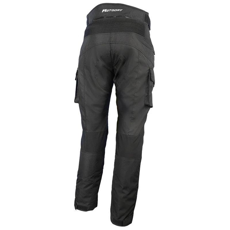 Womens Motodry Street 2 Motorcycle Pants Black - Image 3