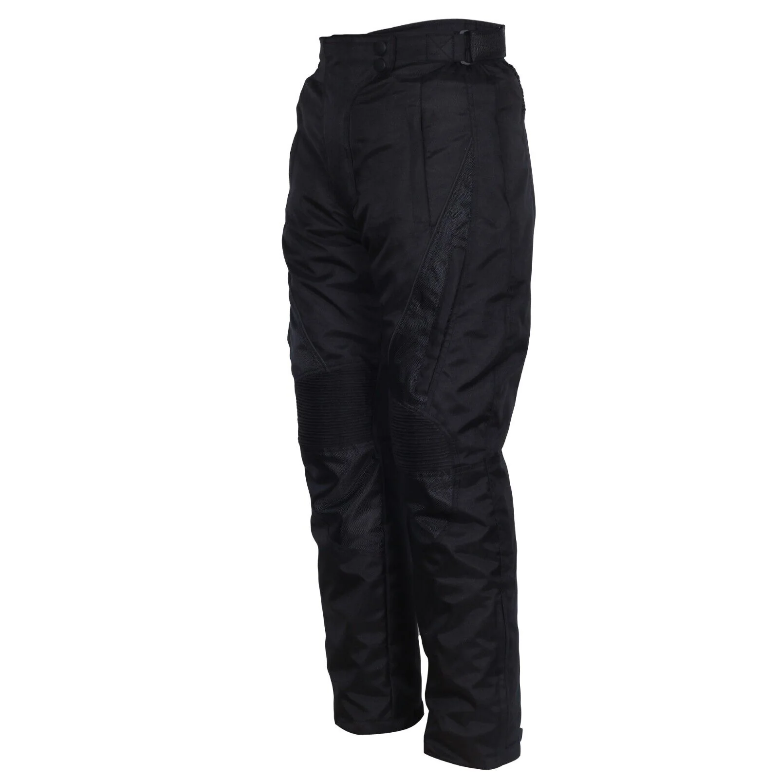 Women's Waterproof Motorcycle Motorbike Textile Black Jazz Pants Ce Armour Liner - Image 4