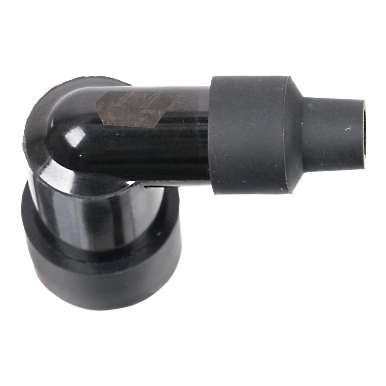 Whites Spark Plug Cap - Replaces LZFH - Right Angle - Black - Image 2