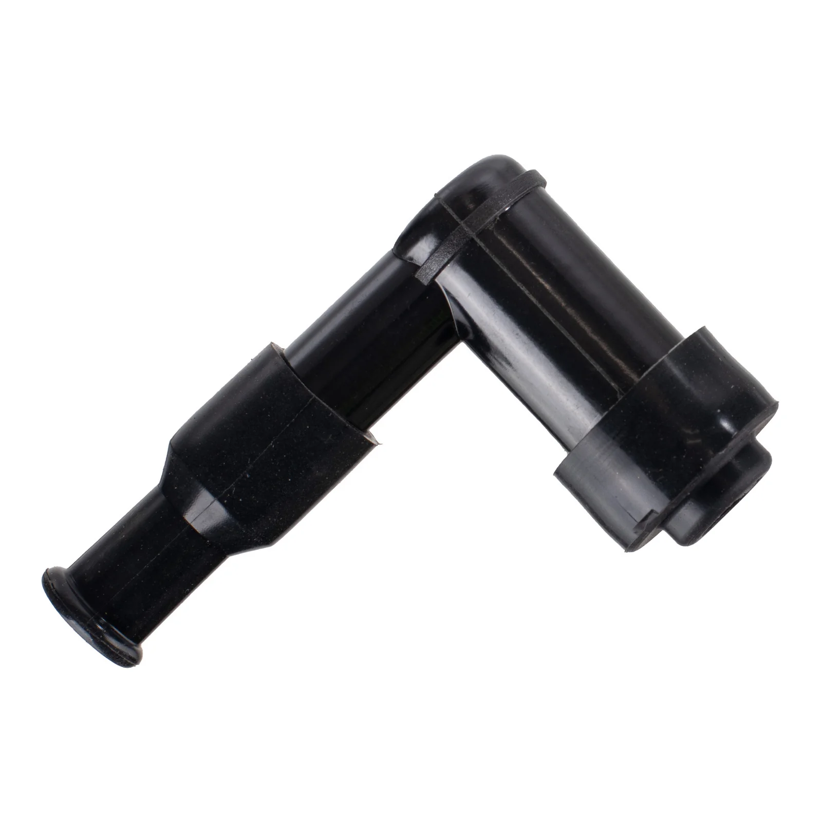 Whites Spark Plug Cap (Replaces LD05F) Right Angle - Black - Image 2