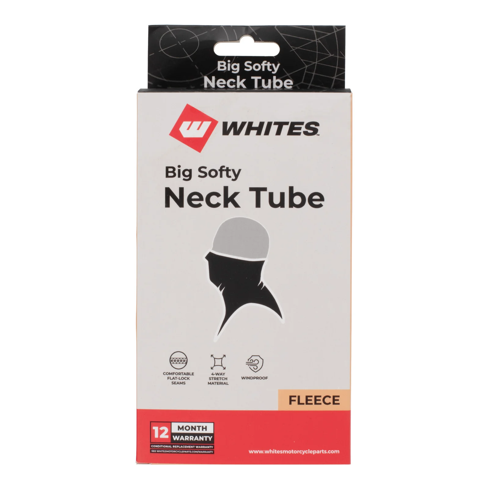 Whites Microfibre Neck Tube - Black - Image 3