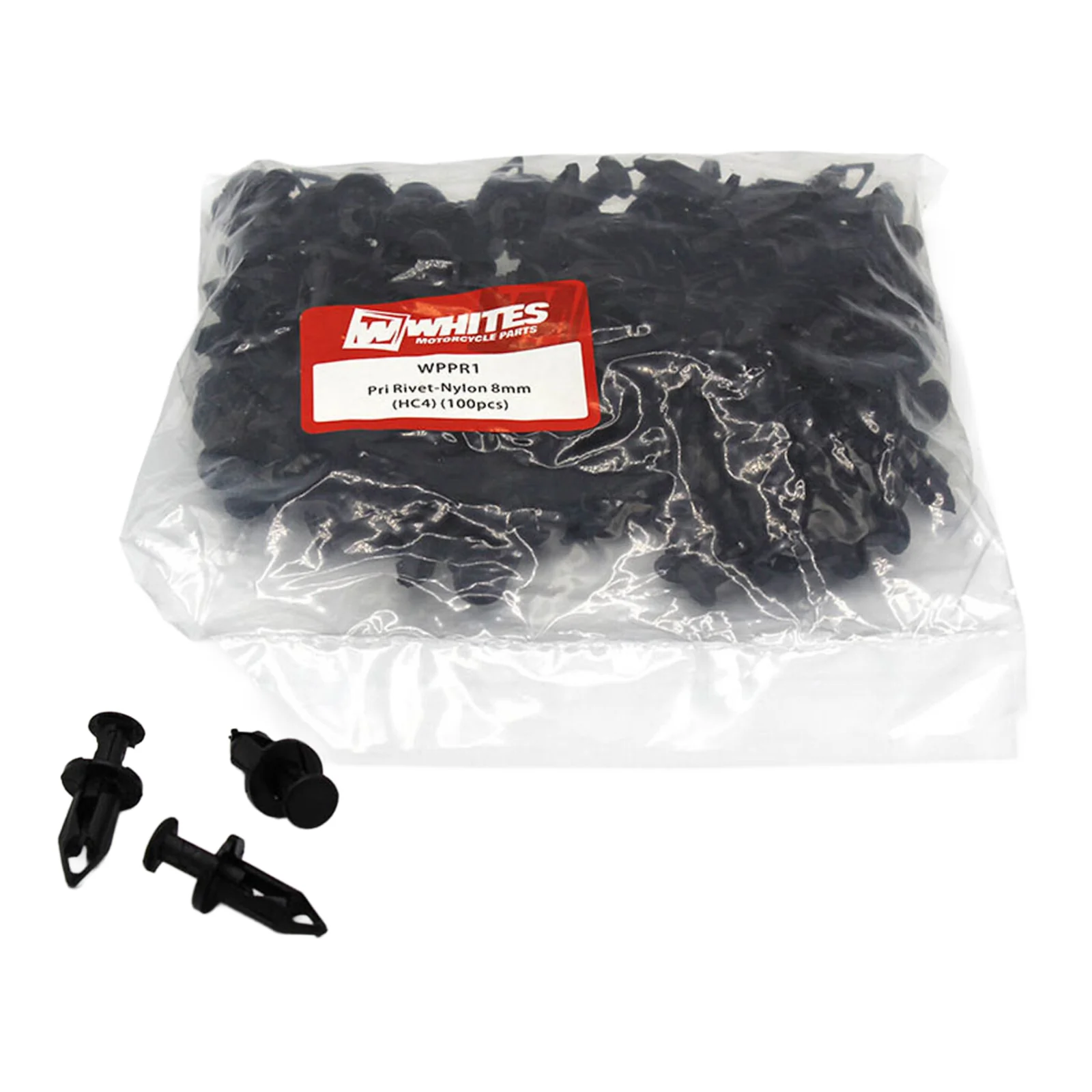 Whites Nylon Pry Rivets - 8mm (100 Pack) - Image 2