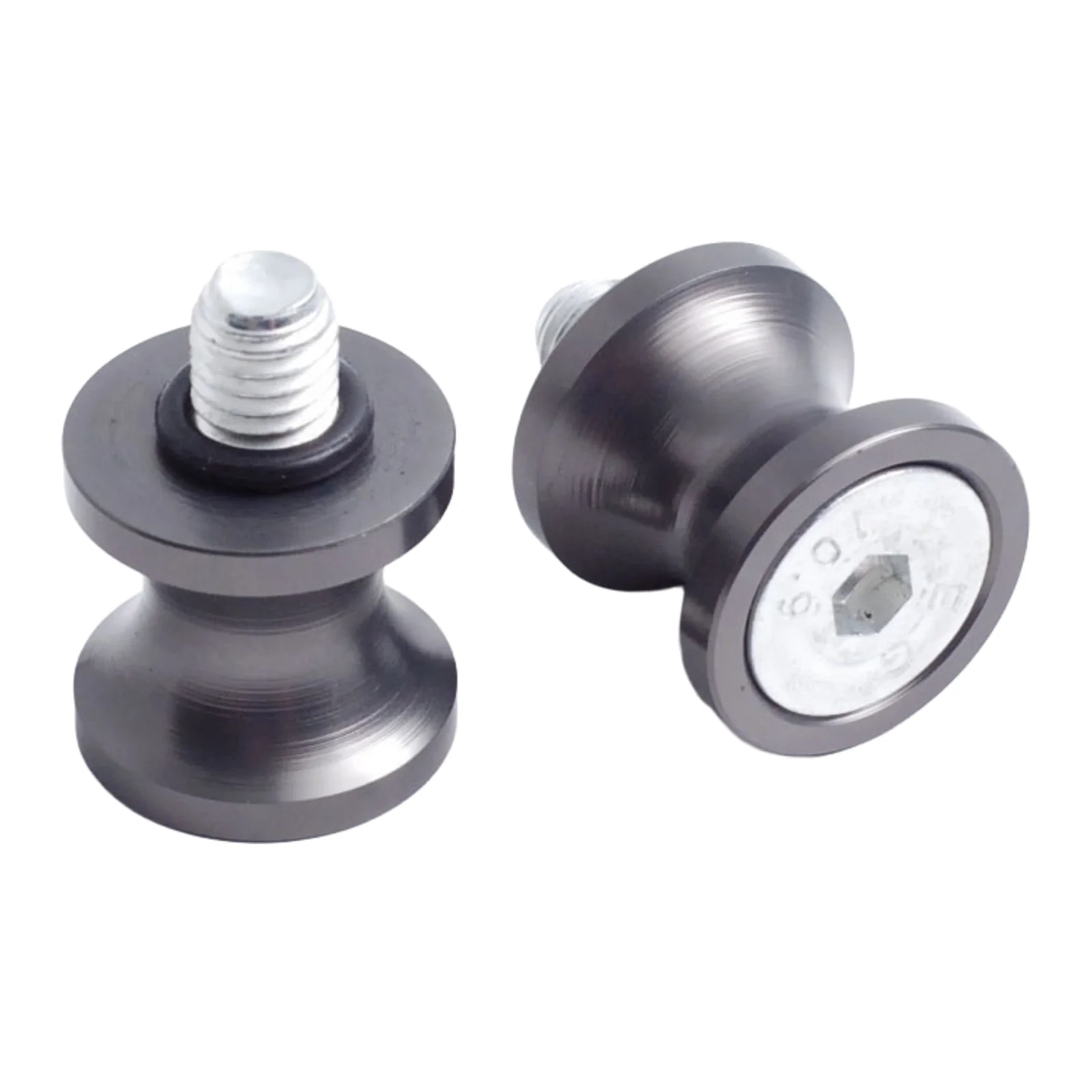 Whites Swingarm Bobbins - Black - 8mm x 1.25mm