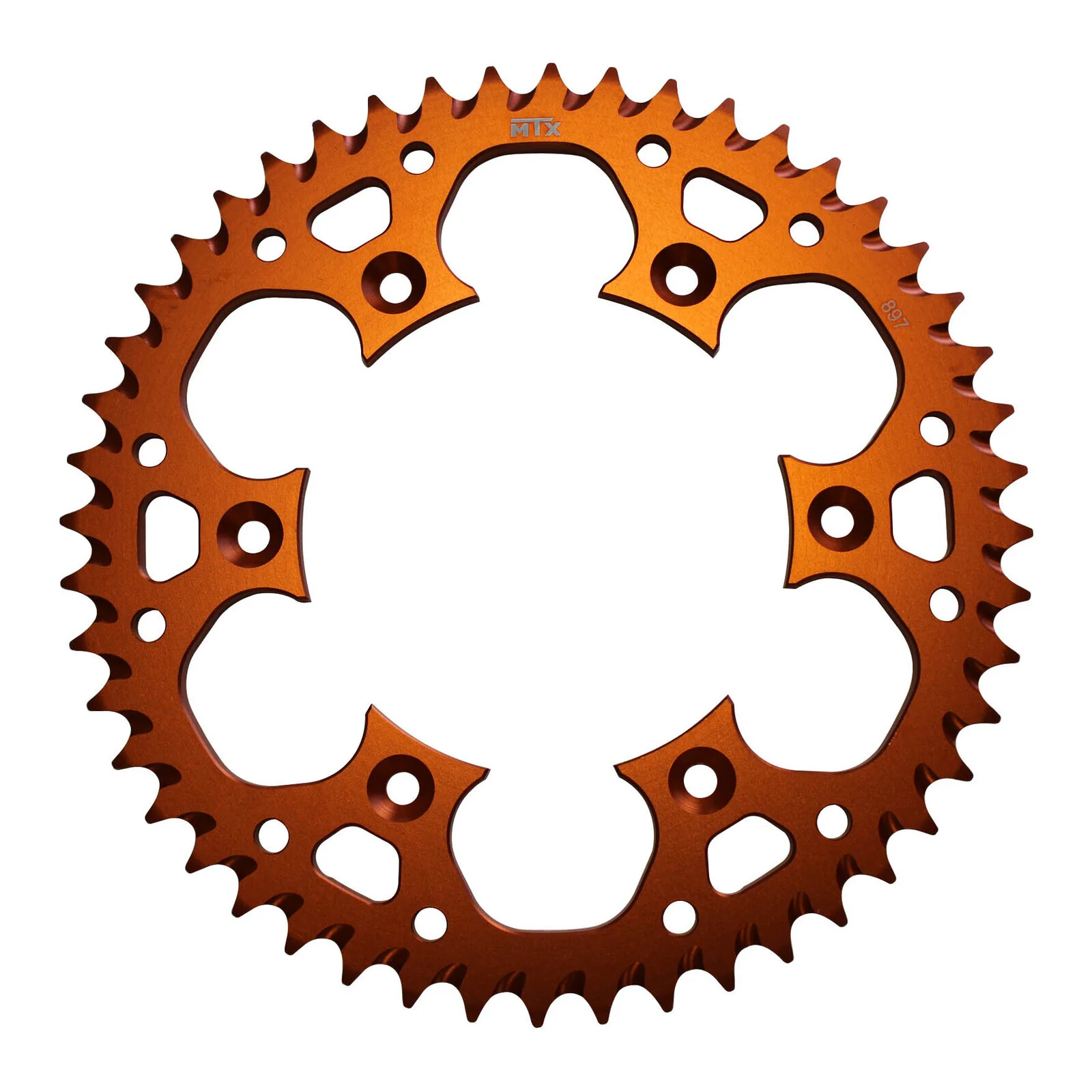 XAM Sprocket Kit KTMSX25 / 30EXC / 36-35 / 45SX-F-EXC NSDCG Zero Orange 14-52 - Image 4