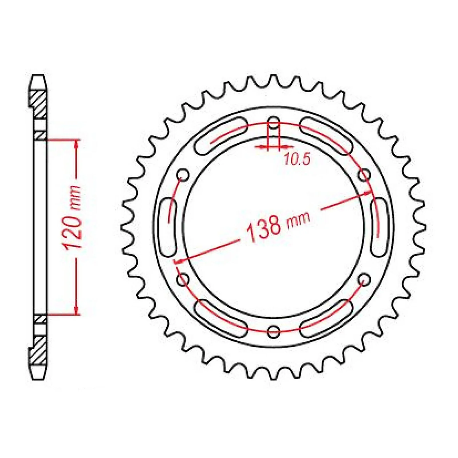 XAM Sprocket Kit Honda CBR300R '14-'16 X-Ring 14/36 - Image 4